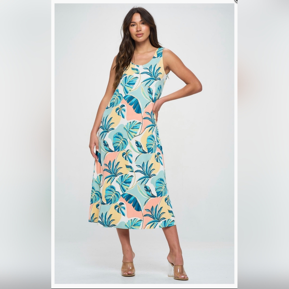 Jostar Long Tank Dress MEDIUM